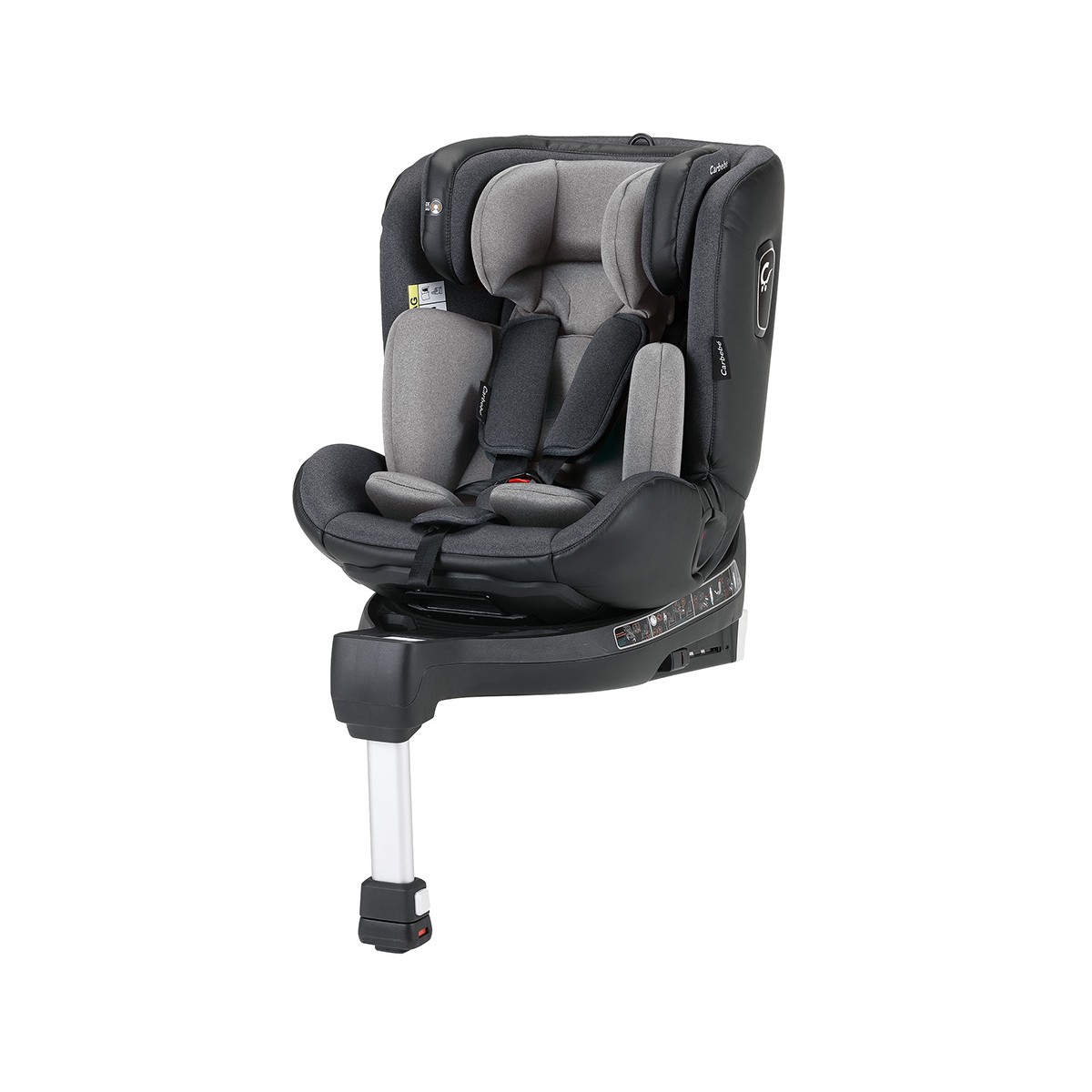 Grupo 0+1/2/3 silla giratoria de coche de bebé con instalación de